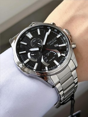 Erkek Fonksiyonları Aktif Metal Kordon Kol Saati