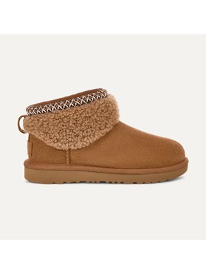 Kız Çocuk Bot 1157730K Ugg K Classıc Ultra Mını Maxı Curly Chestnut (Taba)