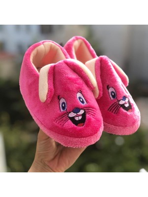 Çocuk Panduf Yumuşak Esnek Kaydırmaz Taban Anaokulu Kreş Ev Ayakkabısı