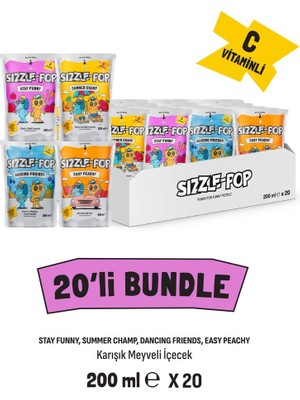 Efsane 4’lü Summer Champ, Dancing Friends, Stay Funny, Easy Peach