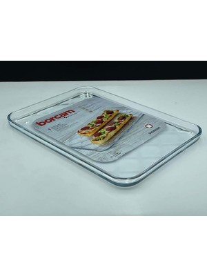 Paşabahçe 590066 Borcam Tepsi 1025 cc 33,4X24,4X2 cm