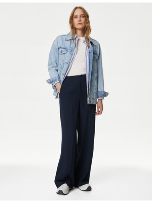 Marks & Spencer Yüksek Bel Wide Leg Pantolon
