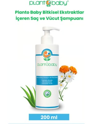 Planto Baby Bitkisel Bebek ve Çocuk Şampuanı 200ML