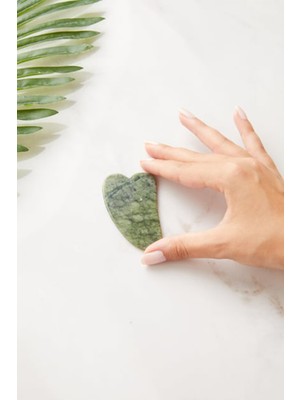 Ciyu Ticaret Yeşim Taşı Gua Sha Taşı Yüz Masaj Taşı