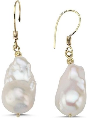 Barok Inci Dorikalı Küpe