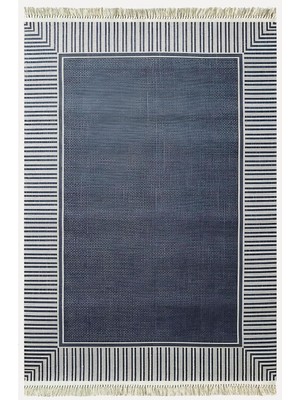 Cotton Kilim 11 Laciver Tonunda Geometrik Desenli Dekoratif Yıkanabilen Dokuma Taban Kilim