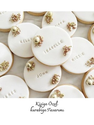 Kişiye Özel Kurabiye, Butik Kurabiye,hediyelik ,söz ,nişan ,doğum Günü, Hediyelik Kurabiye 20 Adet