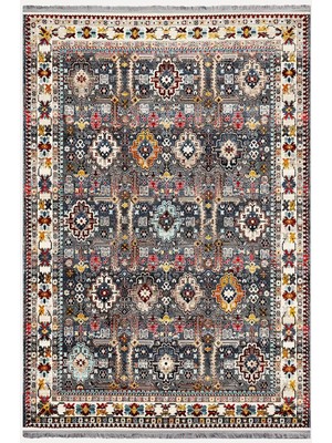 Mars Serisi Eskitme Desen Kaymaz Taban Şönil Halı