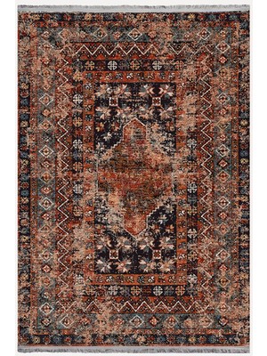 Mars Serisi Eskitme Desen Kaymaz Taban Şönil Halı