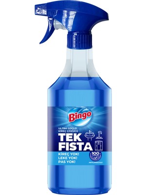 Bingo Tek Fısta Ultra Güçlü Kireç Çözücü Sprey 900 ml