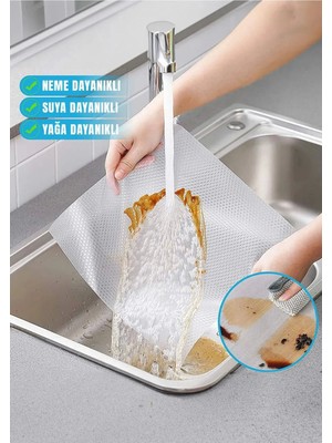 Premium 3 Metre Pıtırcıklı Kaydırmaz Şeffaf Raf Örtüsü Halı Kaydırmaz 45 CMX3M Kalın Kaliteli Folyo