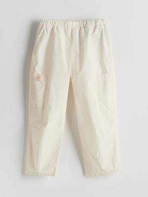 Lcw Kids Ekru Beli Lastikli Kız Çocuk Pantolon