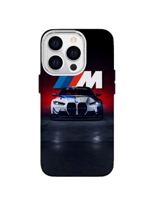 IPHONE 15 Pro Özel Bmw M Sport Tasarımlı Lüks Silikon Kılıf