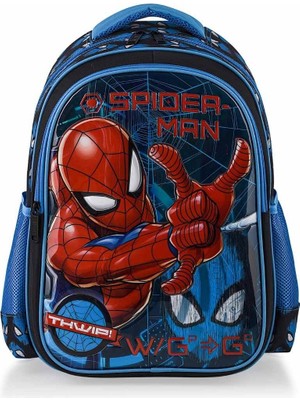 Spiderman Ilkokul Çantası Salto Tech W2 48087