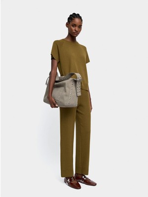 Elastik Bel Örme Pantolon