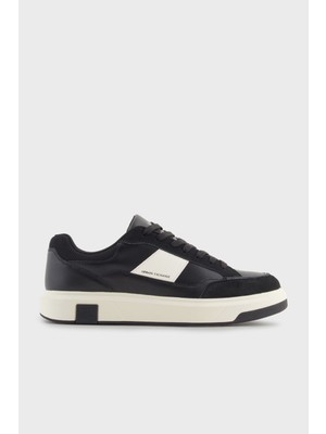 Armani Exchange Logolu Süet ve File Detaylı Sneaker Ayakkabı Erkek Ayakkabı XM001720 AF17529 MC024