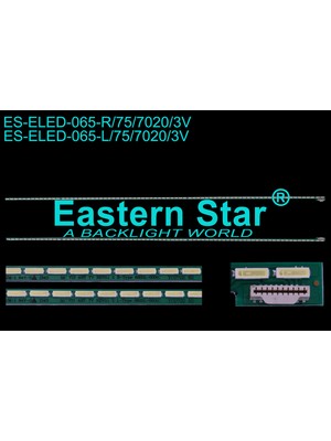 Eastern Star Es-Eled-065, 55la660s 55la690s, 55la740s, 55pfl6008k/12, 55pfl6158k/12, 55pfl6188k/12, 55pfl6198k/12, 55pfl6678k/12, 55pfl7008k/12, 55pfl7108k/12, Tv Led Bar