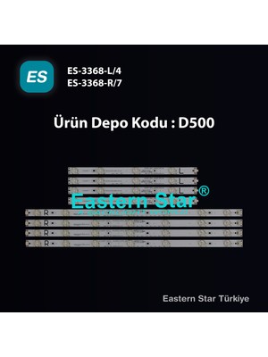 Eastern Star Es-3368, Echom-40cl_4640cl042_A1, Echom-40cl_4640cl043_A1, 40db 4x11 Mbl-40035d411eh0-V2-R, C400x14-E3-S,  Premıer Pr 40a55, Pr 40a50, Tv Led Bar