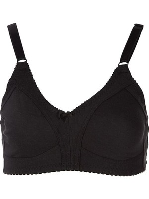 Kadın Büyük Beden Penye Toparlayıcı Küçültüçü Dikişsiz Sütyen