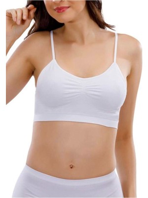 1 Adet Pedli Ip Askılı Sütyen Büstiyer