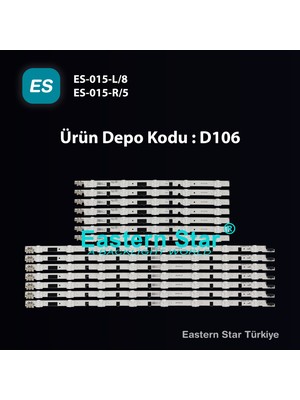 Eastern Star Es-015, Samsung, 2013svs40f, Ue40f6800, Ue40f6510, Ue40f6470, Ue40f6650, Ue40f6640, Ue40f6170, Ue40f6100, Ue40f6340, Ue40f6270, Tv Led Bar