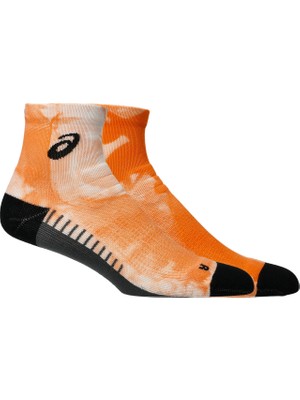 Asics Performance Run Quarter Sock Unisex White/Bluebell Koşu Çorabı 3013B016-101