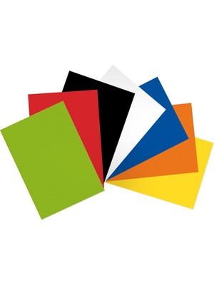 Şeffaf Pvc Cilt Kapak Seti, Mavi Renk, 100 Adet.