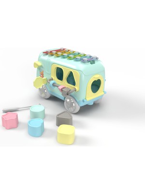 Uniqlion Ksilofon Bultak Araba Eğitici Oyuncak