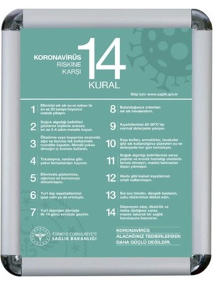 Alüminyum Açılır Kapanır Rondo Çerçeve 50X70 Cm, Şık ve Pratik Tasarım