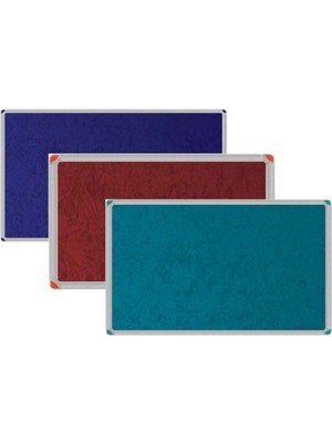 60X90 cm Kumaş Kaplı Duvara Monte Alüminyum Çerçeveli Panel