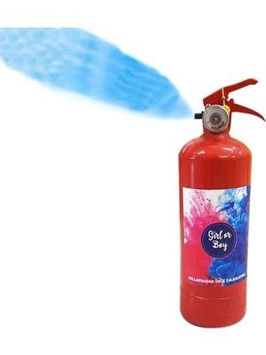 Cinsiyet Tüpü - Gender Reveal Partisi Tüpü Mavi Renk