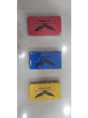 Mıknatıslı Yazı Tahtası Silgisi, Sarı, Kolay Temizlenir ve Dayanıklı Tasarım