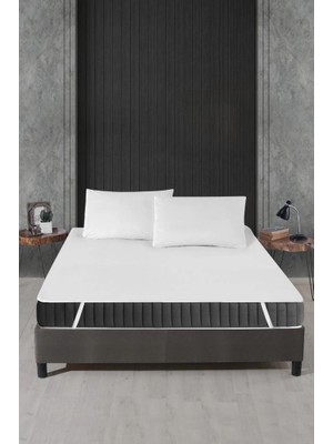 Alez Pamuklu Dört Köşe Lastik Yatak Koruyucu 160*200 cm