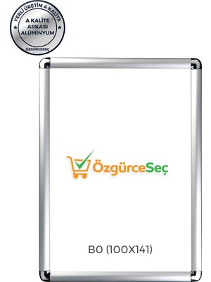 25MM Rondo Alüminyum Çerçeve, Açılır Kapanır, 100X141 cm