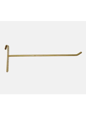 Altın Renkli 50 Adet 10 cm Tel Kanca ve Raf Teli Seti, Dayanıklı ve Şık Kullanım Için