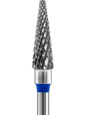 Kristall Çelik Manikür Törpü Ucu Mızrak Ince Koni Mavi 31150