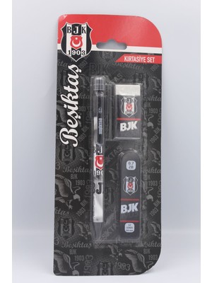 3'lü Kırtasiye Seti, Wersatil Uçlu Kalem ve Silgi, Pratik ve Şık Tasarım