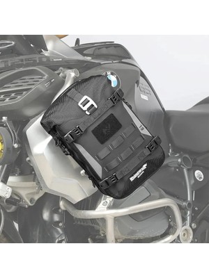 Rhinowalk MJX2001 Mechanic Series 6l Su Geçirmez Crash Bar Çantası – Motosiklet Yan Depo / Tank Üstü – Diğer Mechanic Serisi Çantalarla Uyumlu