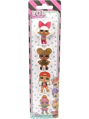 Şekilli Silgi Blister Seti, Paket Içeriği 1 Adet, Renk ve Tasarım Seçenekleri