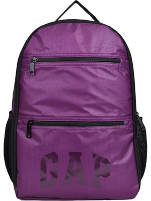 Koyu Mor Dört Bölmeli Renkli Okul Çantası, Kullanışlı ve Şık Tasarım