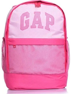 Pembe Üç Bölmeli File Detaylı Okul Çantası, Rahat ve Şık Tasarım.