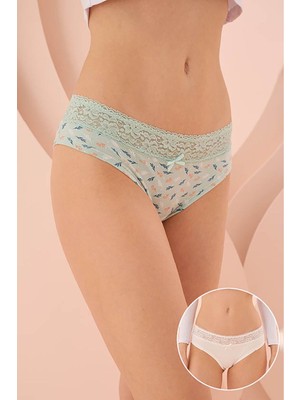 Iç Giyim Nbb Dantelli 2'li Hipster Külot