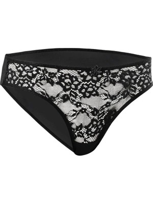 Iç Giyim Ebru Dantel Slip Külot Eko Paket (6 Adet)