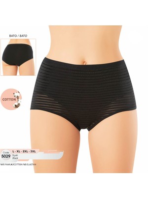 Iç Giyim Kota Pamuk&likra Büyük Beden Bato (6 Adet) Külot