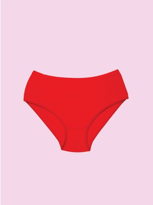 %100 Pamuk Ribana Slip Külot 106 Eko Paket (12 Adet)