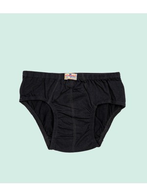 %100 Pamuk Erkek Empirme Çocuk Slip Külot 0301 Eko Paket (12 Adet)