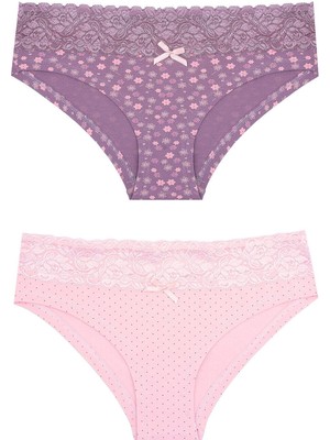 Iç Giyim Nbb Dantelli 2'li Hipster Külot