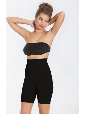 Iç Giyim Miss Fit Paçalı Çift Kat Korse Silikonlu