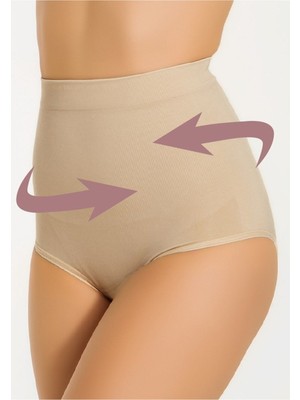 Iç Giyim Miss Fit Silikonlu Kaymaz Yüksek Bel Slip Korse