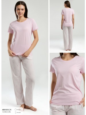 Iç Giyim Arnetta Kısa Kol Ikili Pijama Takımı